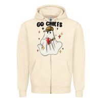 Sandshell go chiefs boujee sports ghost stanley Zipper Hoodie - MaliasSmallBusiness