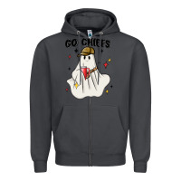 Smoke go chiefs boujee sports ghost stanley Zipper Hoodie - MaliasSmallBusiness