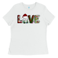 White love christmas gnome Ladies Tee - AdoDesignShop