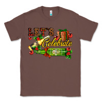 Chestnut let`s celebrate with beer bottles Classic Tee - AdoDesignShop