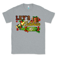 Heather Grey let`s celebrate with beer bottles Classic Tee - AdoDesignShop