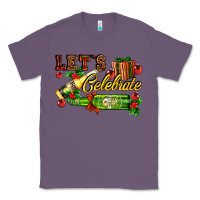 Lavender let`s celebrate with beer bottles Classic Tee - AdoDesignShop
