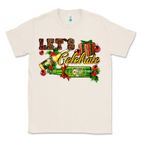 Natural let`s celebrate with beer bottles Classic Tee - AdoDesignShop