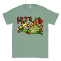 Sage let`s celebrate with beer bottles Classic Tee - AdoDesignShop