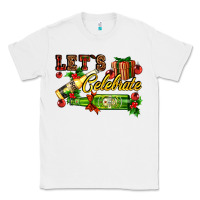 White let`s celebrate with beer bottles Classic Tee - AdoDesignShop