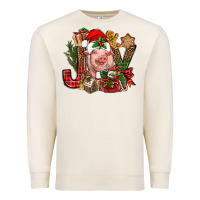 Sandshell joy christmas with pig bbs Premium Sweatshirt - BundleAndBundleShop