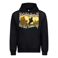 Black Ain't goin down til the sun comes up Cowboy Urban Hoodie - HowdyJamesFarm