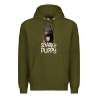 Army Green Snarky Puppy Premium Hoodie - Bettercallsaul