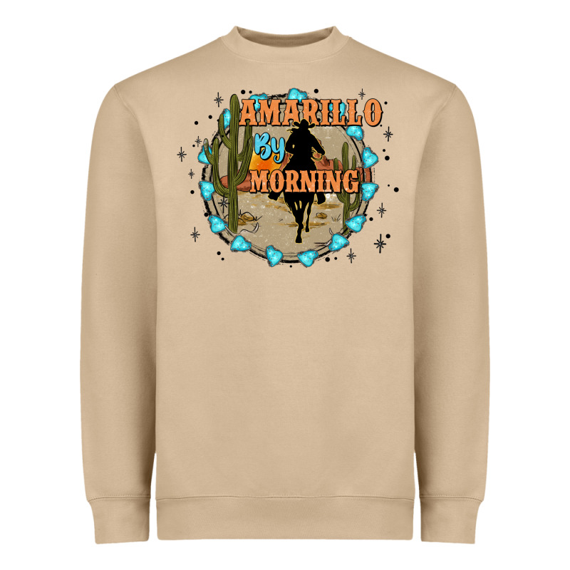 Amarillo By Morning Heavyweight Sweatshirt by JahusDesignShop | Teevron