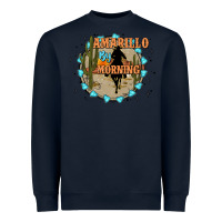 Navy Amarillo by morning Heavyweight Sweatshirt - JahusDesignShop