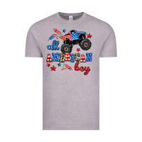 Vintage Zinc all american boy  monsterr truck Vintage Tee - AdoDesignShop