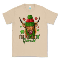 Mushroom i'm freakin freezin christmas long haired cow Classic Tee - Jasminsmagicworld