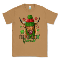 Toasted Coconut i'm freakin freezin christmas long haired cow Classic Tee - Jasminsmagicworld