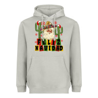 Moon Dust feliz navidad mexican santa Heavyweight Hoodie - MaliasSmallBusiness