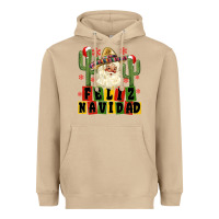 Mushroom feliz navidad mexican santa Heavyweight Hoodie - MaliasSmallBusiness