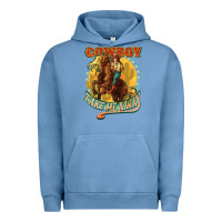 Pigment Pebble Blue Busy doing Cowgirl shit Urban Hoodie - HowdyJamesFarm