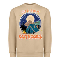 Mushroom life is better outdoors Heavyweight Sweatshirt - JahusDesignShop