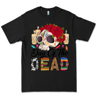 Black Day of the dead skeleton Premium Tee - RanaPortraitStore
