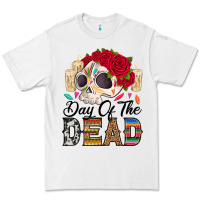 White Day of the dead skeleton Premium Tee - RanaPortraitStore