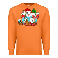 Carrot joy christmas with snowman bbs Premium Sweatshirt - BundleAndBundleShop