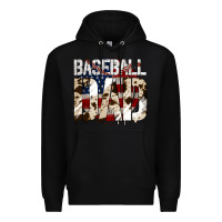 Black Baseball American Dad Premium Hoodie - Bettercallsaul