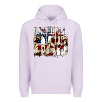 Lilac Baseball American Dad Premium Hoodie - Bettercallsaul