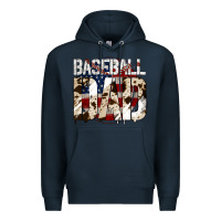 Navy Baseball American Dad Premium Hoodie - Bettercallsaul