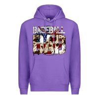 Purple Baseball American Dad Premium Hoodie - Bettercallsaul