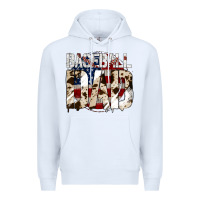 White Baseball American Dad Premium Hoodie - Bettercallsaul