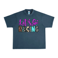Midnight Navy let's go racing Urban Heavy Tee - JahusDesignShop