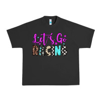 Pigment Black let's go racing Urban Heavy Tee - JahusDesignShop