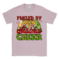 Lilac fueled by beer and christmas cheer with beer bottles Classic Tee - AdoDesignShop