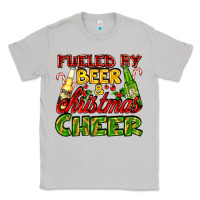 Moon Dust fueled by beer and christmas cheer with beer bottles Classic Tee - AdoDesignShop