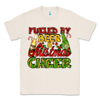 Natural fueled by beer and christmas cheer with beer bottles Classic Tee - AdoDesignShop