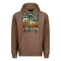 Chestnut honky tonk highway Premium Hoodie - AdoDesignShop