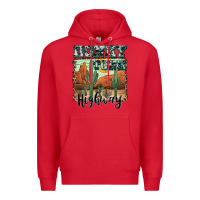 Red honky tonk highway Premium Hoodie - AdoDesignShop