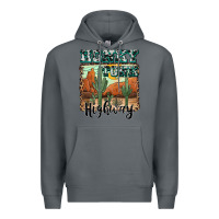 Rock honky tonk highway Premium Hoodie - AdoDesignShop