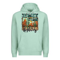 Seafoam honky tonk highway Premium Hoodie - AdoDesignShop