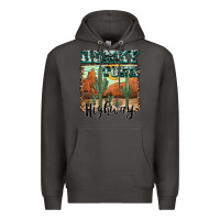 Smoke honky tonk highway Premium Hoodie - AdoDesignShop
