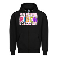 Black checkered risen Zipper Hoodie - MaliasSmallBusiness
