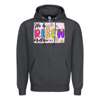 Smoke checkered risen Zipper Hoodie - MaliasSmallBusiness