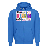 True Royal checkered risen Zipper Hoodie - MaliasSmallBusiness