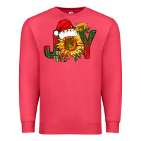 Cardinal joy christmas with sunflower bbs Premium Sweatshirt - BundleAndBundleShop