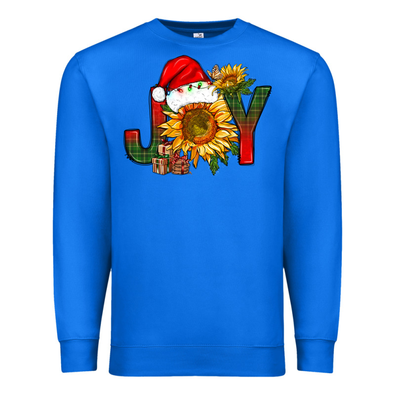 Joy Christmas With Sunflower Bbs Premium Sweatshirt by BundleAndBundleShop | Teevron