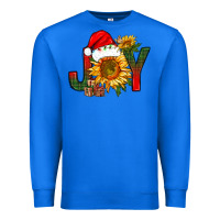 True Royal joy christmas with sunflower bbs Premium Sweatshirt - BundleAndBundleShop