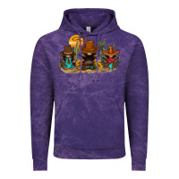 Cloud Purple western gnomies Vintage Hoodie - FaDigitalArtStudio