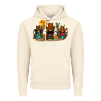 Vintage Artic western gnomies Vintage Hoodie - FaDigitalArtStudio