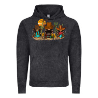 Vintage Black western gnomies Vintage Hoodie - FaDigitalArtStudio