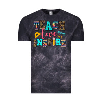 Cloud Black teach love inspire Vintage Tee - AdoDesignShop