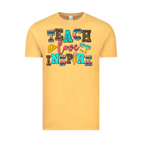 Vintage Mustard teach love inspire Vintage Tee - AdoDesignShop